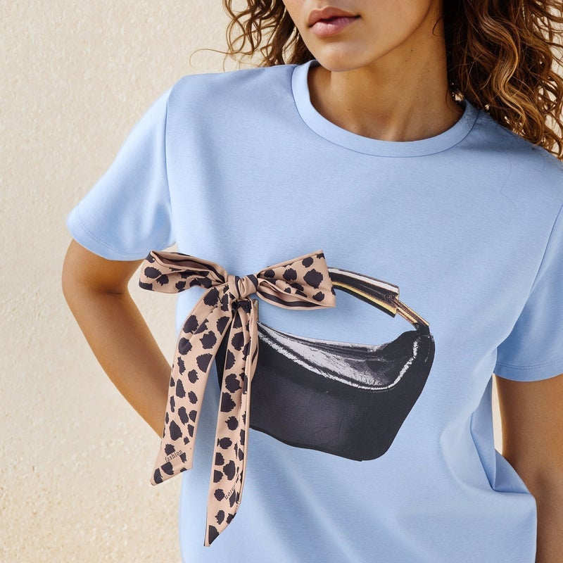 تواكستريمز تيشيرت بفيونكة - Image 4